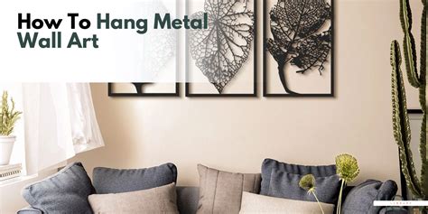 how to hang metal wall art: exploring the art of balance and stability